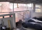 Sebuah Rumah Di kawasan Taman Palem Lestari, Cengkareng, Jakarta Barat. Mengalami Ledakan Hebat