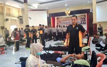Misi Kemanusiaan SPN Polda Jatim Kumpulkan 170 Kantong Darah Wujudkan Program Kampus Sehat