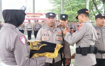 Kapolres pimpin Langsung Launching Pamapta Polres Tanah Datar