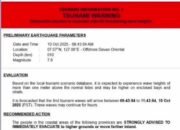 Wilayah Laut Filipina Kepulauan Talaud, Sulawesi Utara diguncang gempa tektonik.